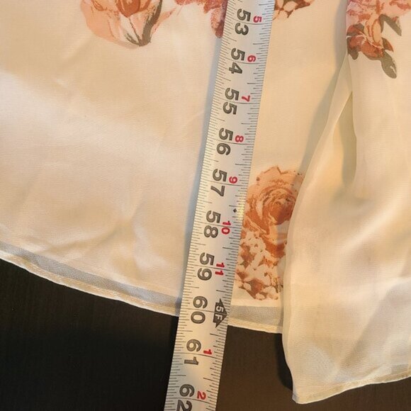 Lulus Floral Wrap Maxi Dress Elegant Wedding Guest Prom NEW XS Cottagecore - Picture 7 of 11